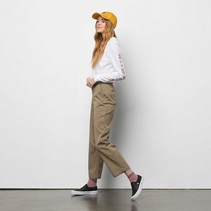 NWOT womens Vans khaki skate pants/chinos - size 26